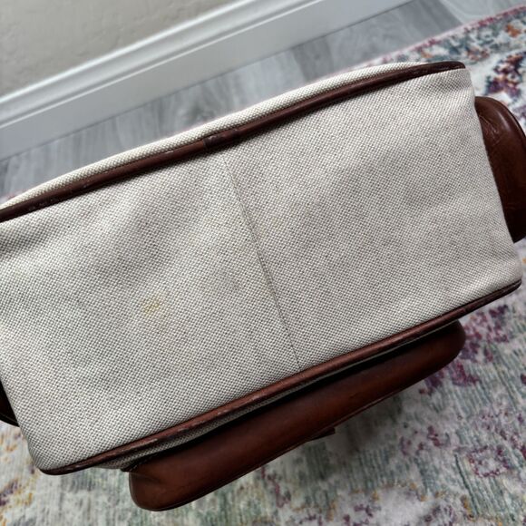 Miu Miu Vintage Canvas Leather Pocket Bag - Picture 10 of 12